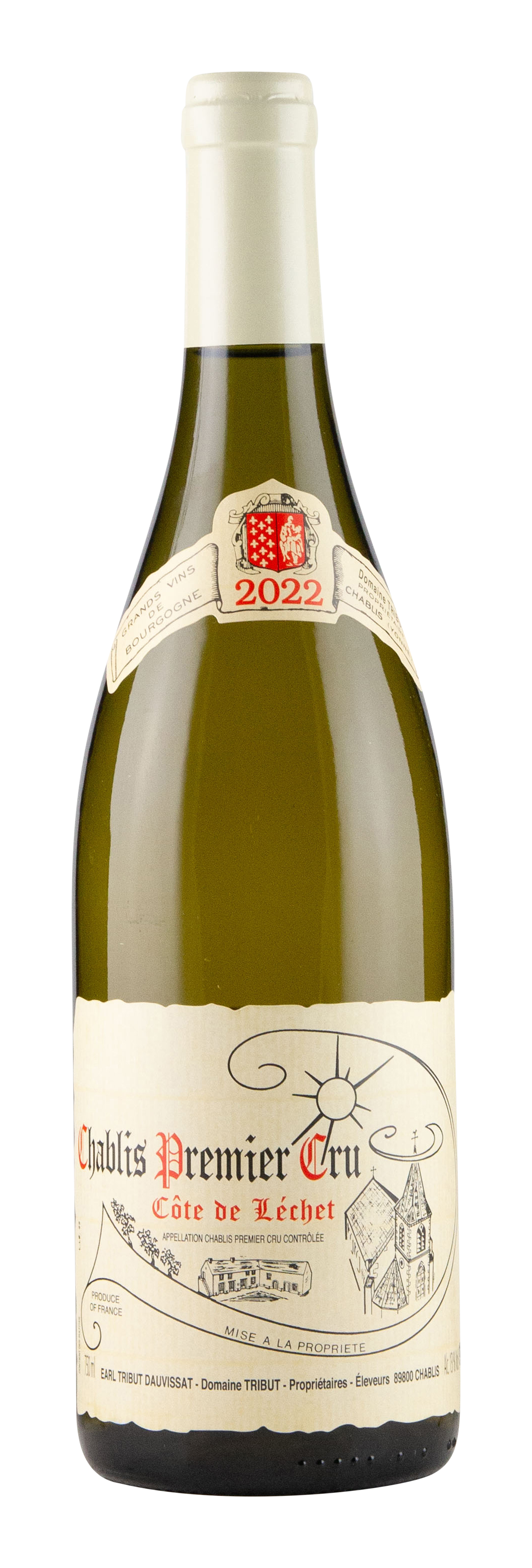 Laurent Tribut Chablis 1er Cru Côte de Léchet 2022